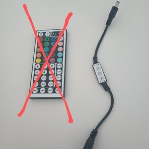 LED 12 volts inline on/off switch dimmer, it doesn't have all the functions